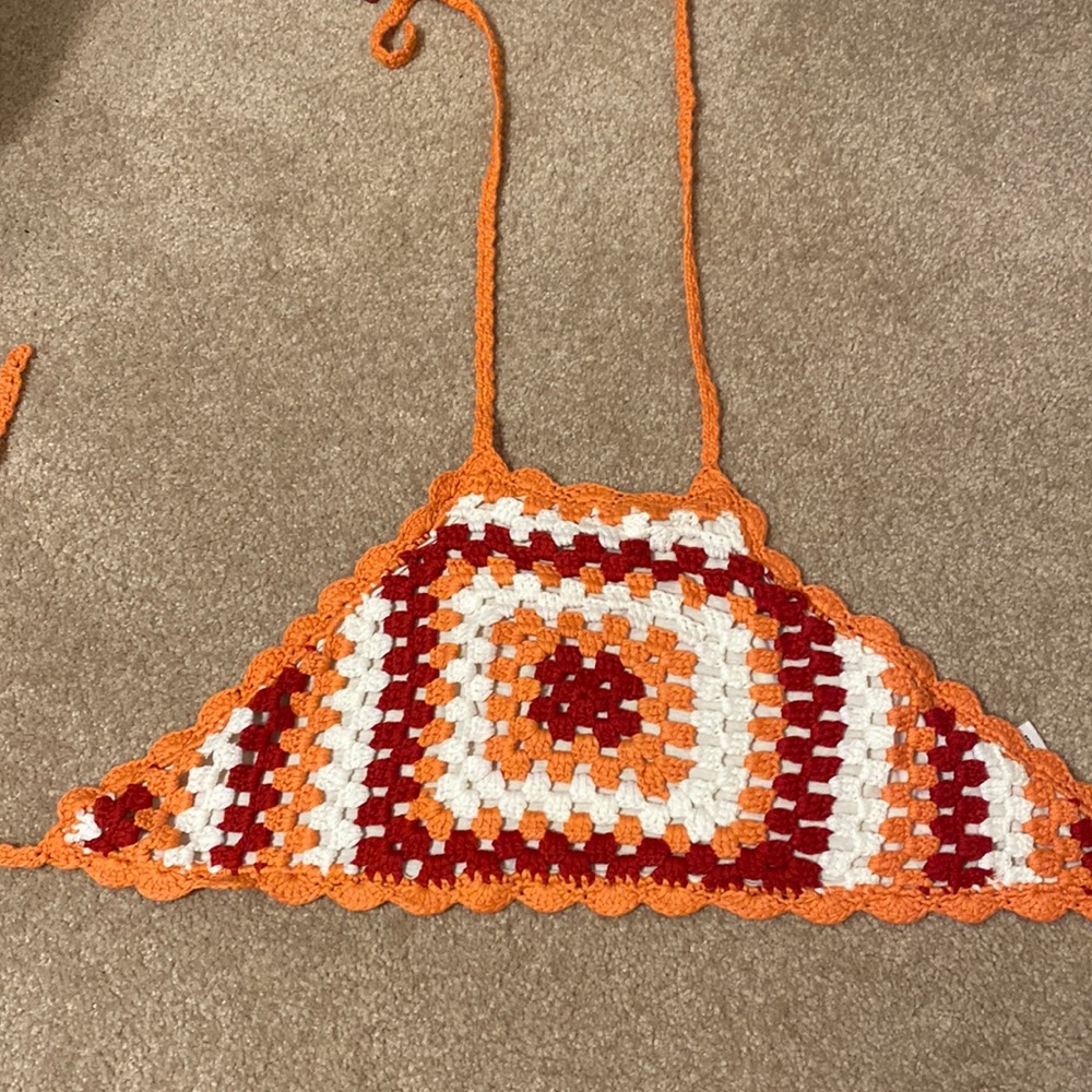 Crochet crop top